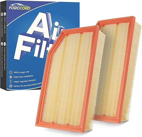 Miniatura 7 de Paquete de 2 filtros de aire de motor Compatible con Mazda CX-3 L4 2.0L 2016-2024 Reemplazo de filtro de aire PEHH-13-3A0 Accesorios de reemplazo