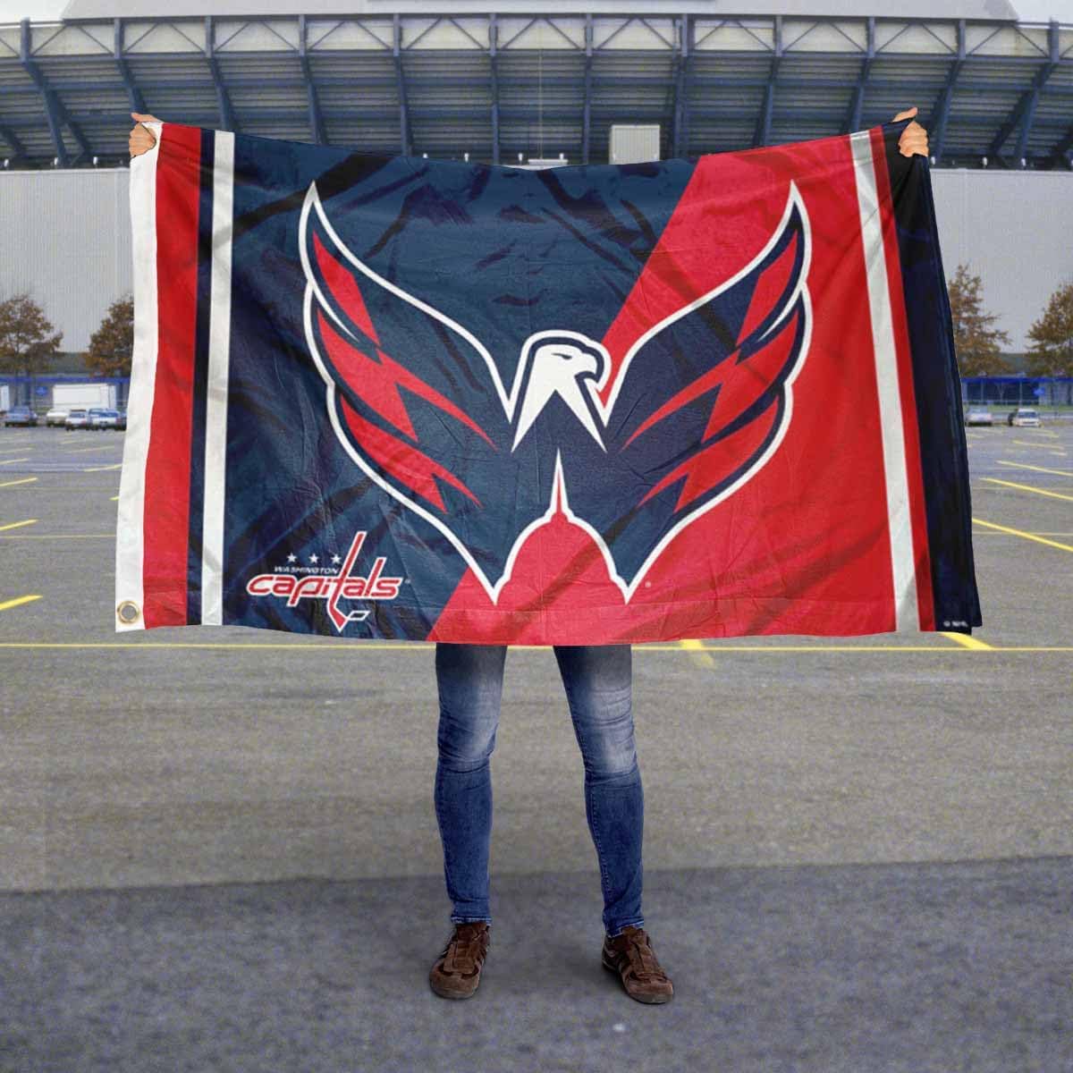 Washington Capitals Eagle Flag 3x5 Banner - Image 5