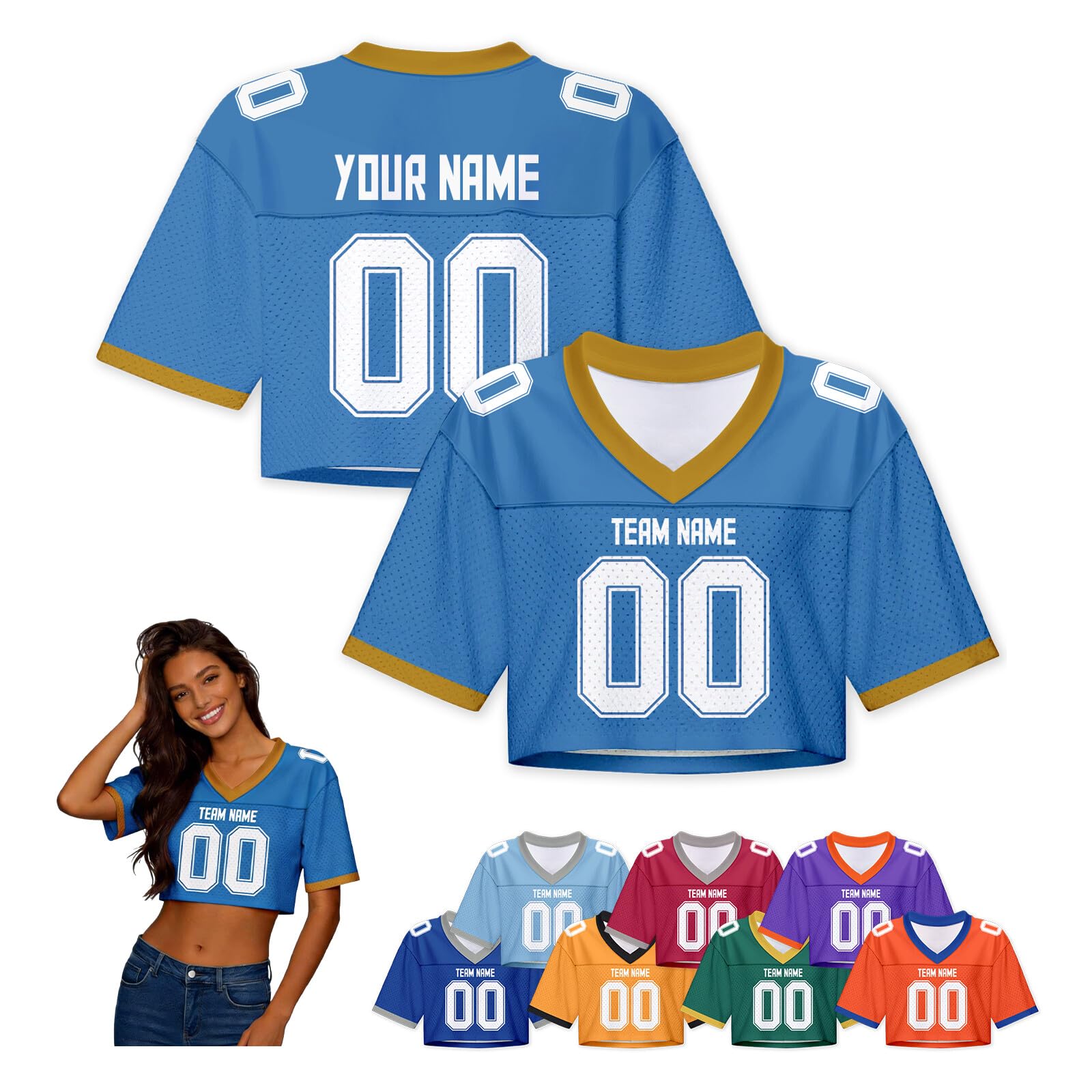 Custom College Women Football Jersey