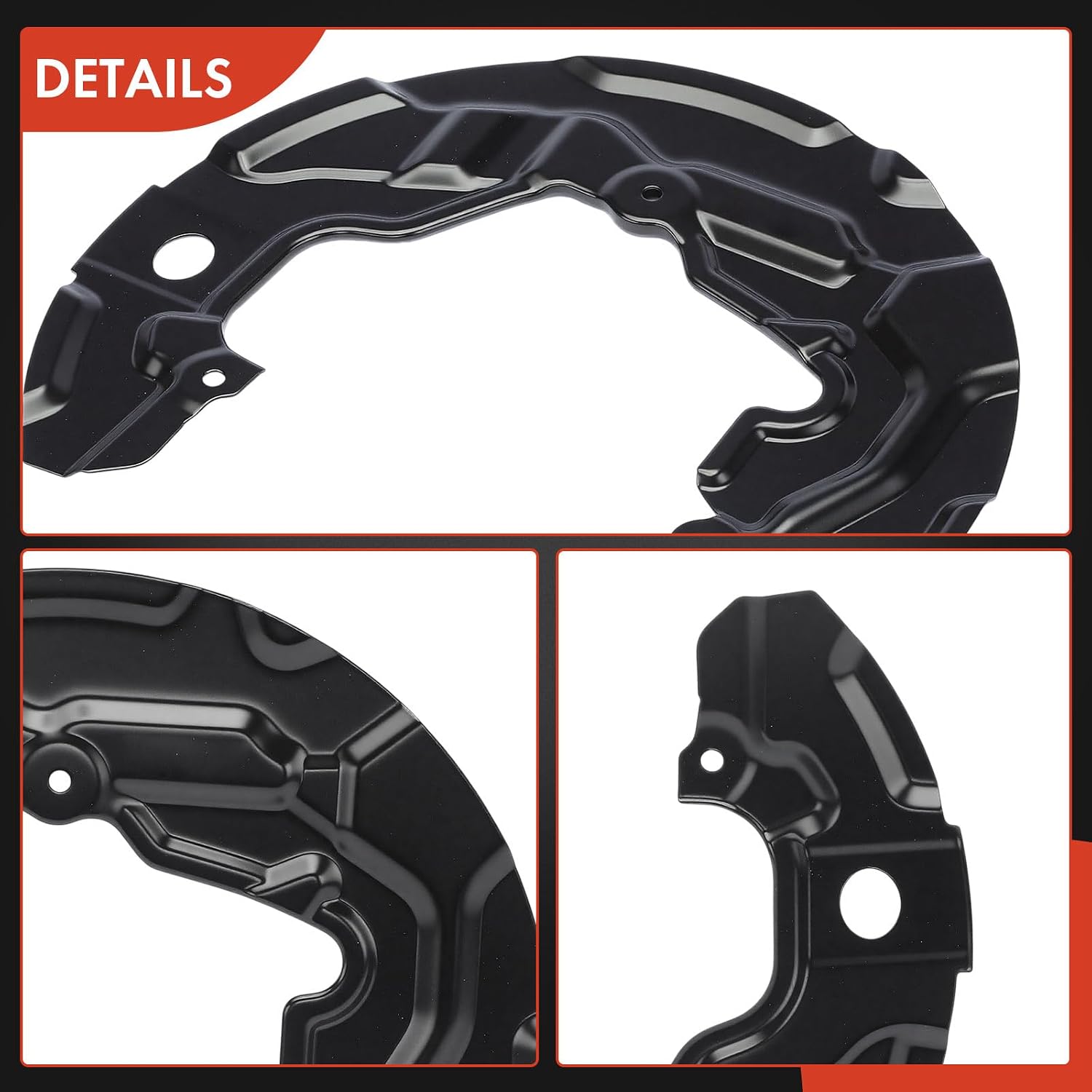A-Premium Front Driver Brake Dust Shield | Compatible with Ford & Lincoln Models - Fusion 2017-2020, MKZ 2017-2020