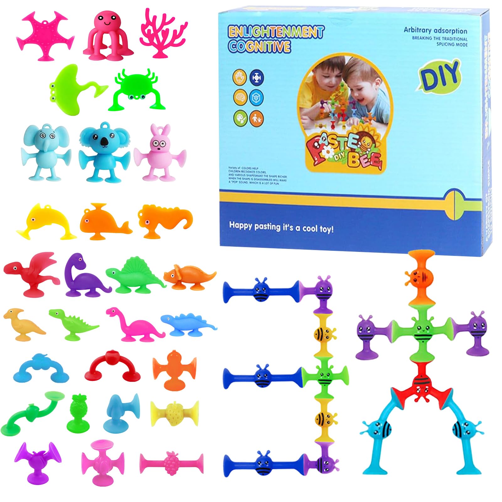 Huevos de Pascua Sensoriales para Bebé y Niños, Juguete Montessori, Clasificar Colores, Formas, Gallina, Juego Educativo, Aprendizaje, Regalo, 12 Unidades