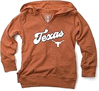 Vista 56 de Wes and Willy NCAA Camiseta con Capucha de Cuello en V para Niñas