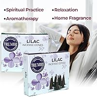 Vista 88 de TRUMIRI Copal Incense Cones - Total 20 Cone Incense - Dual Pack of 10 Insence Cones - Incense Cones Scented - Cone Incense Scents - Insense Cones