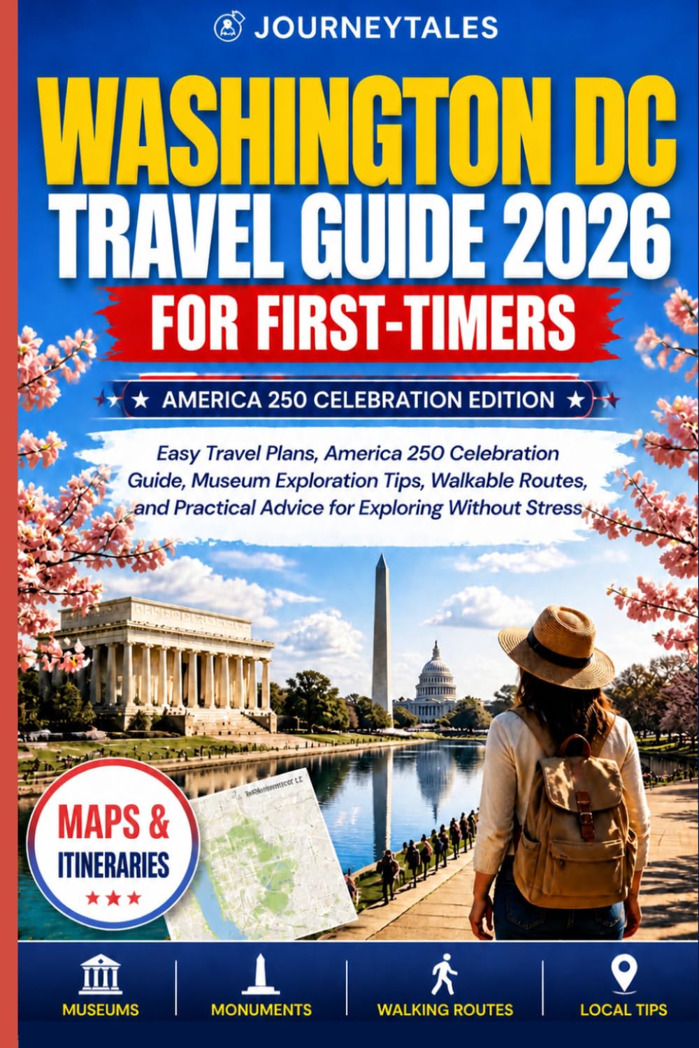 Washington Dc Travel Guide 2026 For First-timers: Easy Travel Plans, America 250 Celebration Guide, Museum Exploration Tips, Walkable Routes, and Practical Advice for Exploring Without Stress