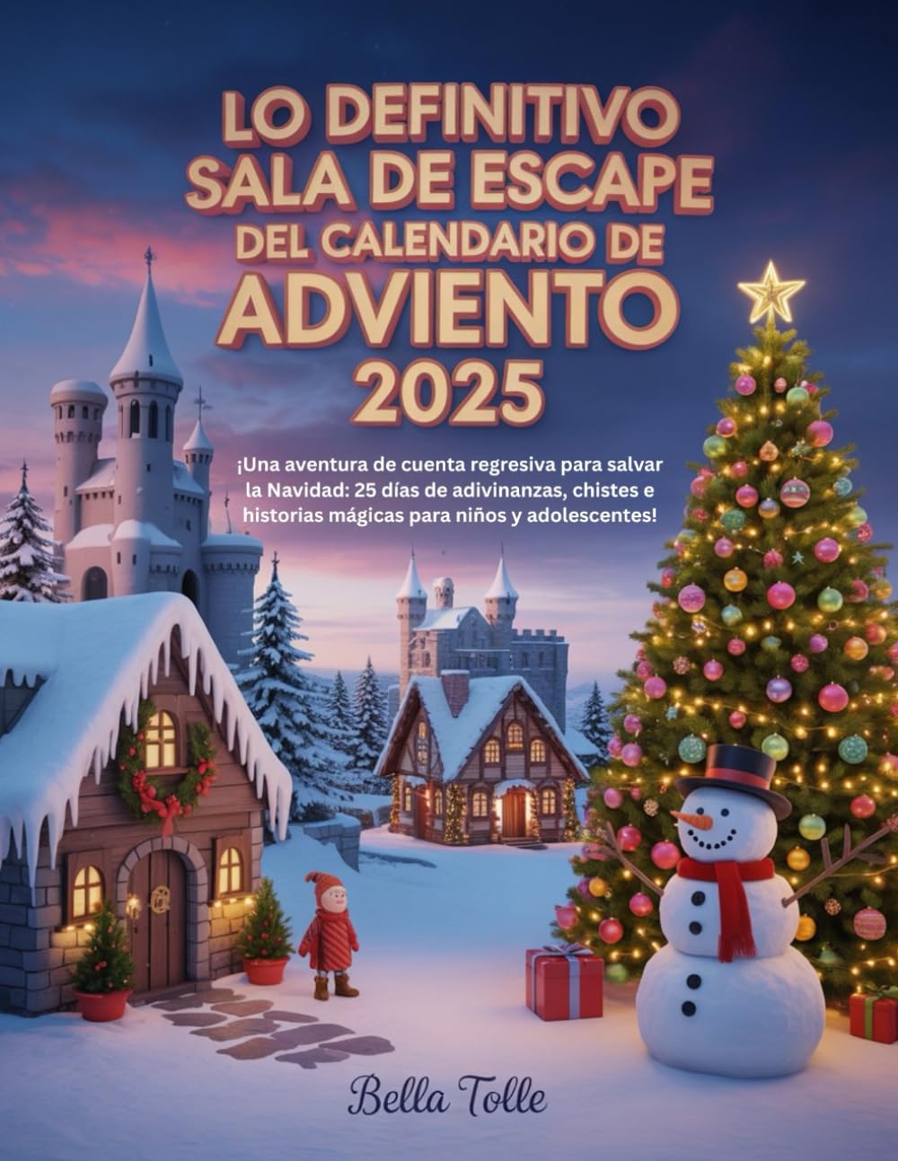 LO DEFINITIVO SALA DE ESCAPE DEL CALENDARIO DE ADVIENTO 2025: ¡Una aventura de cuenta regresiva para salvar la Navidad: 25 días de adivinanzas, chistes e historias mágicas para niños y adolescentes!