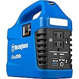 Westinghouse 194Wh 300 Peak Watt Portable Power Station and Solar Generator, Pure Sine Wave AC Outlet, Backup Lithium Battery for Camping, Home, Travel, Indoor/Outdoor Use (Solar Panel Not Included) 194 Watt Hours