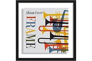 Frame for Vinyl Record in Black