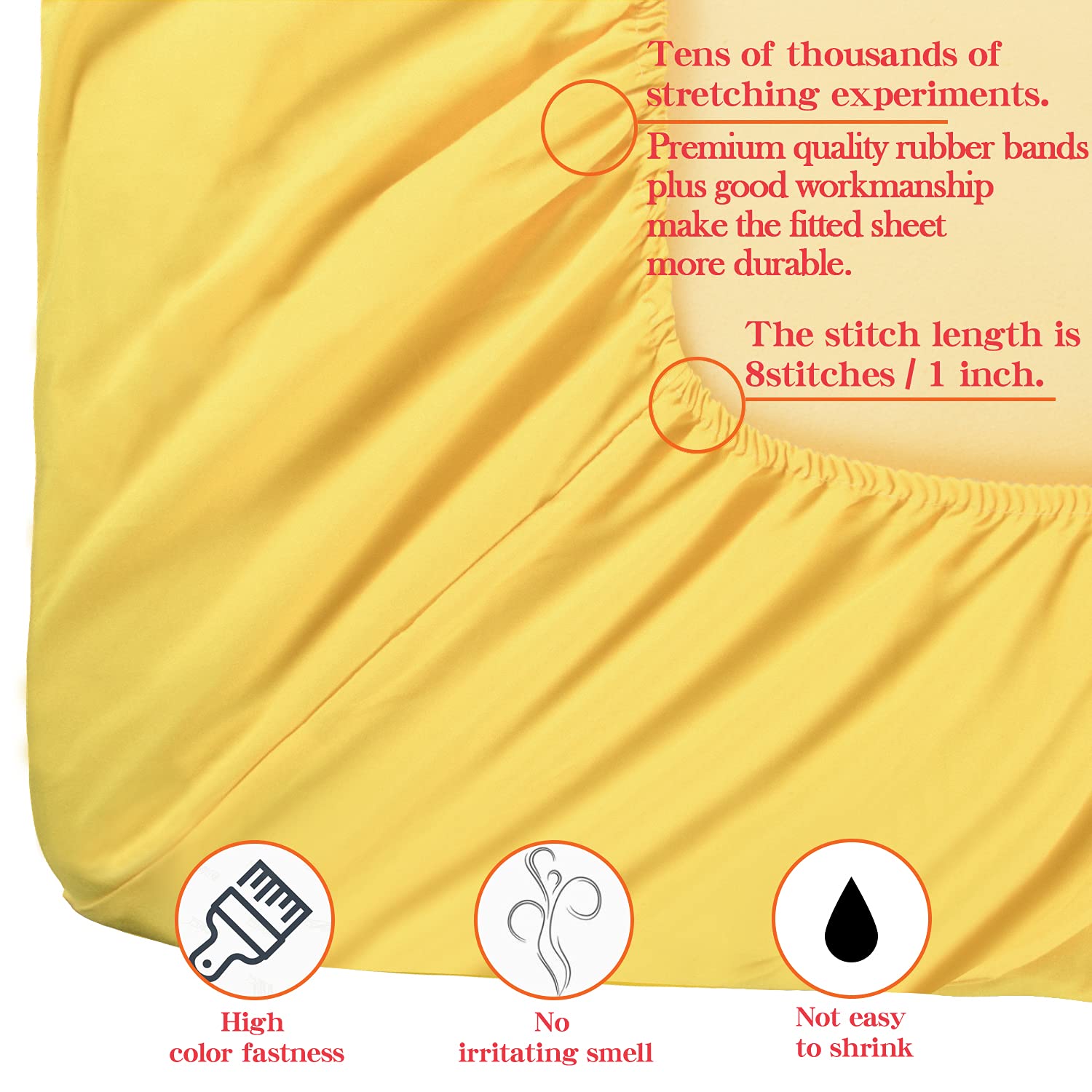 Drap-Housse en Microfibre pour lit Double, Poches Profondes de 25 cm, Infroissable, résistant au rétrécissement, à la décoloration et aux Plis, Lavable en Machine, Gris Anthracite pour Matelas (137 x