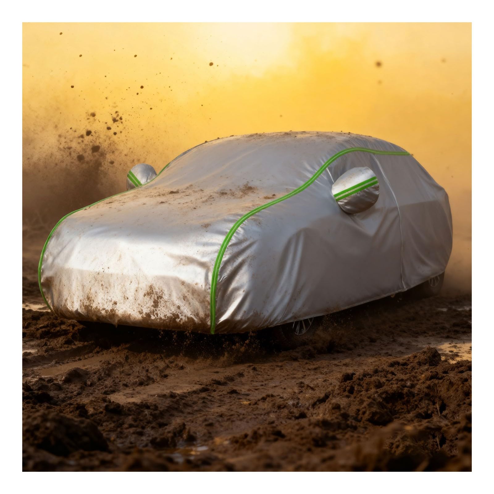 Funda Coche para Hyundai i10 N Line 2019-2024,Nuevo Material Transpirable, Resistente al Viento, a la Arena, a la Lluvia y a La Nieve, Apto para Todas Las Estaciones