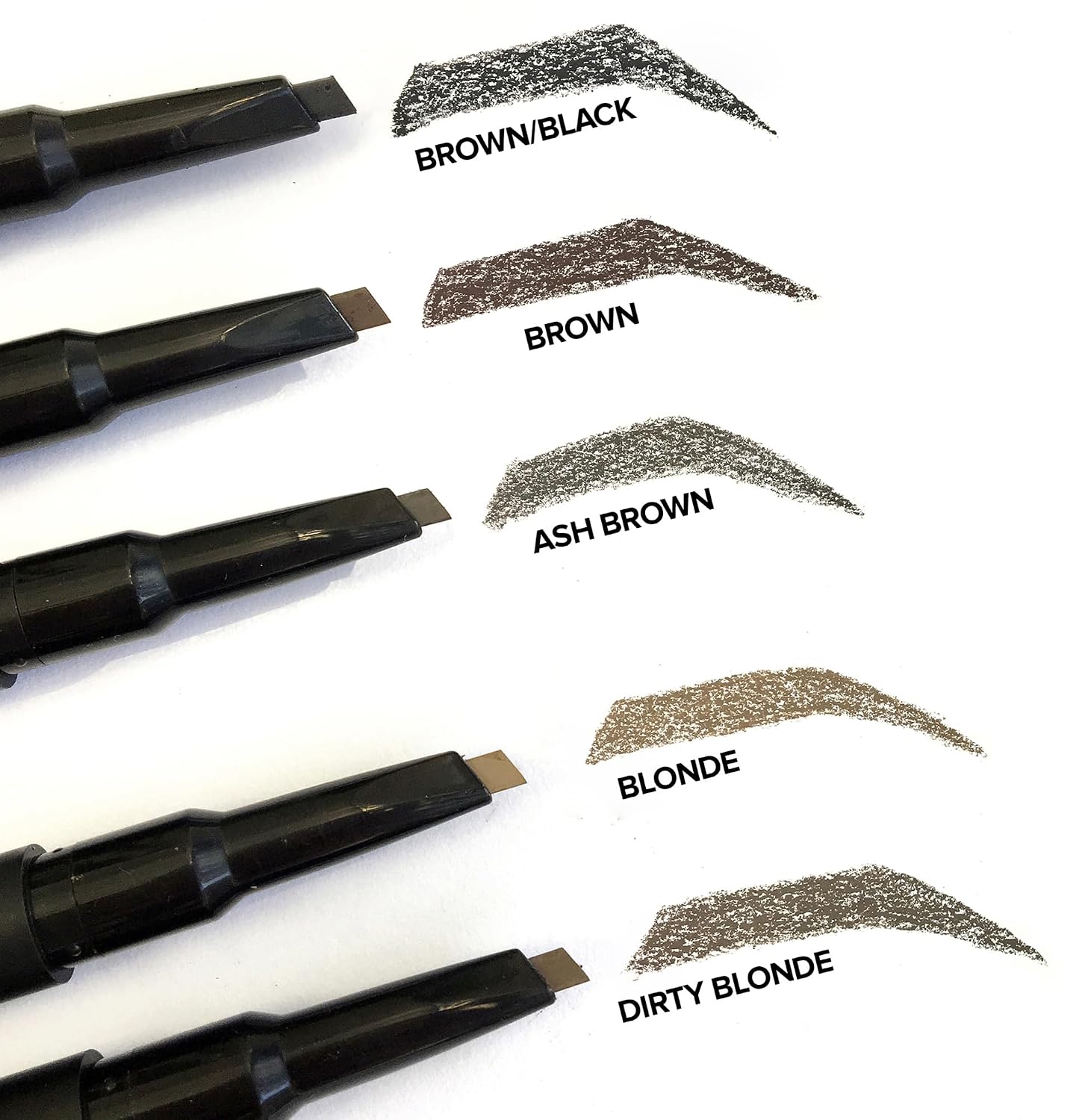 Nudestix Stylus Eyebrow Pencil & Gel – Dual-Ended Brow Definer with Precision Pencil & Clear Gel for Shaping, Filling & Setting
