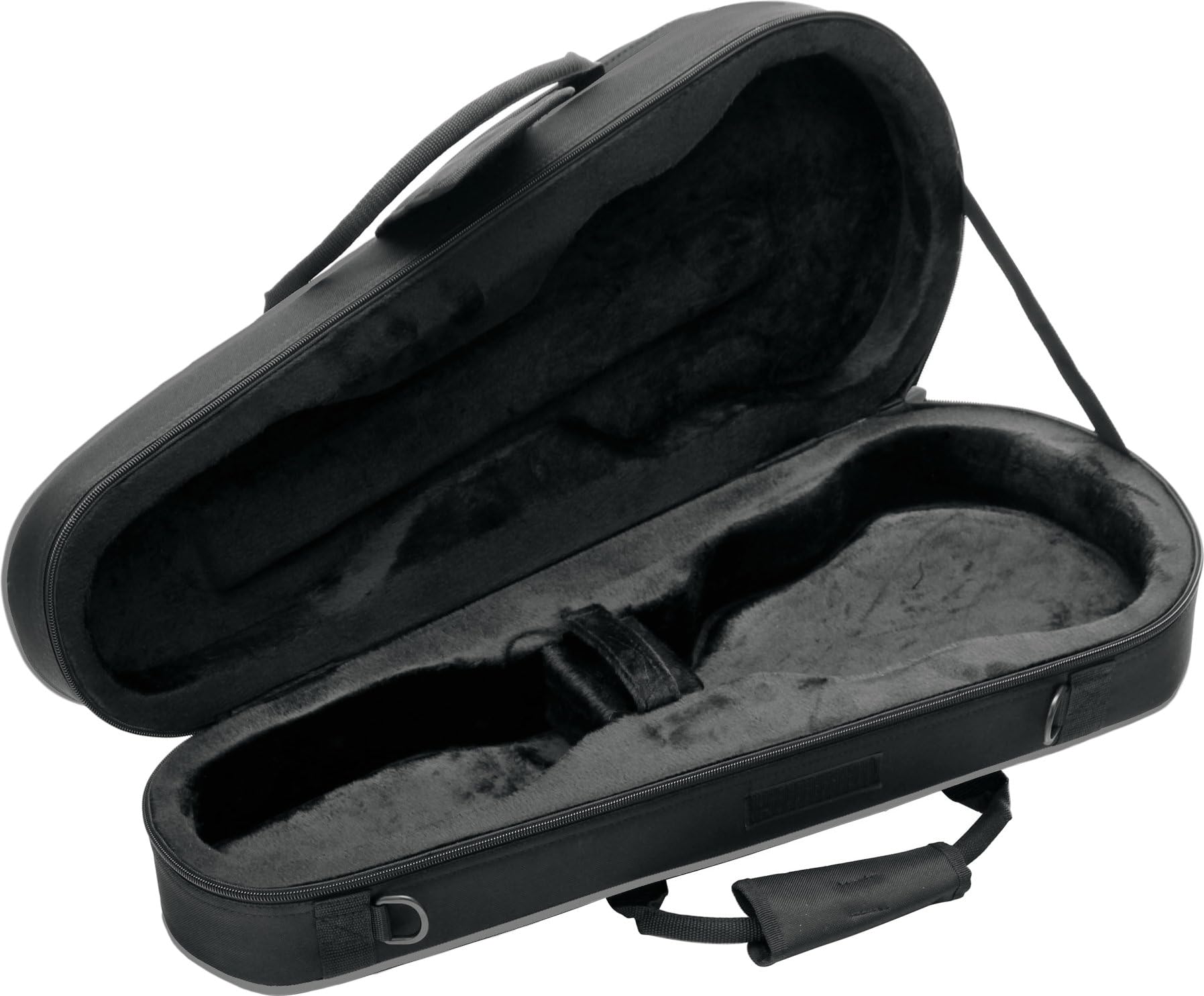Classic Cantabile CUC-10 für Konzert-Ukulele (Koffer, Gigbag, Case, Tasche für Hawaii-Gitarre) schwarz, gepolstert