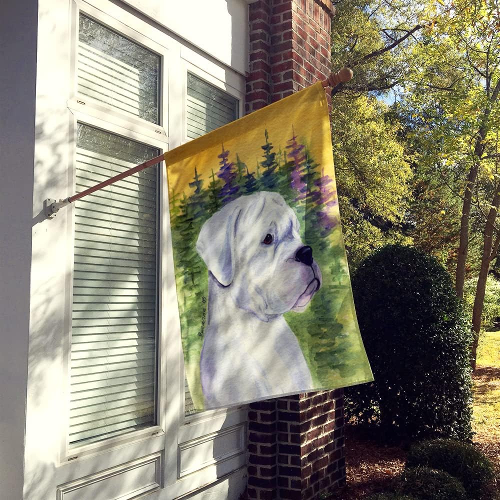 Caroline's Treasures SS8198CHF Boxer Flag Canvas, Large, Multicolor