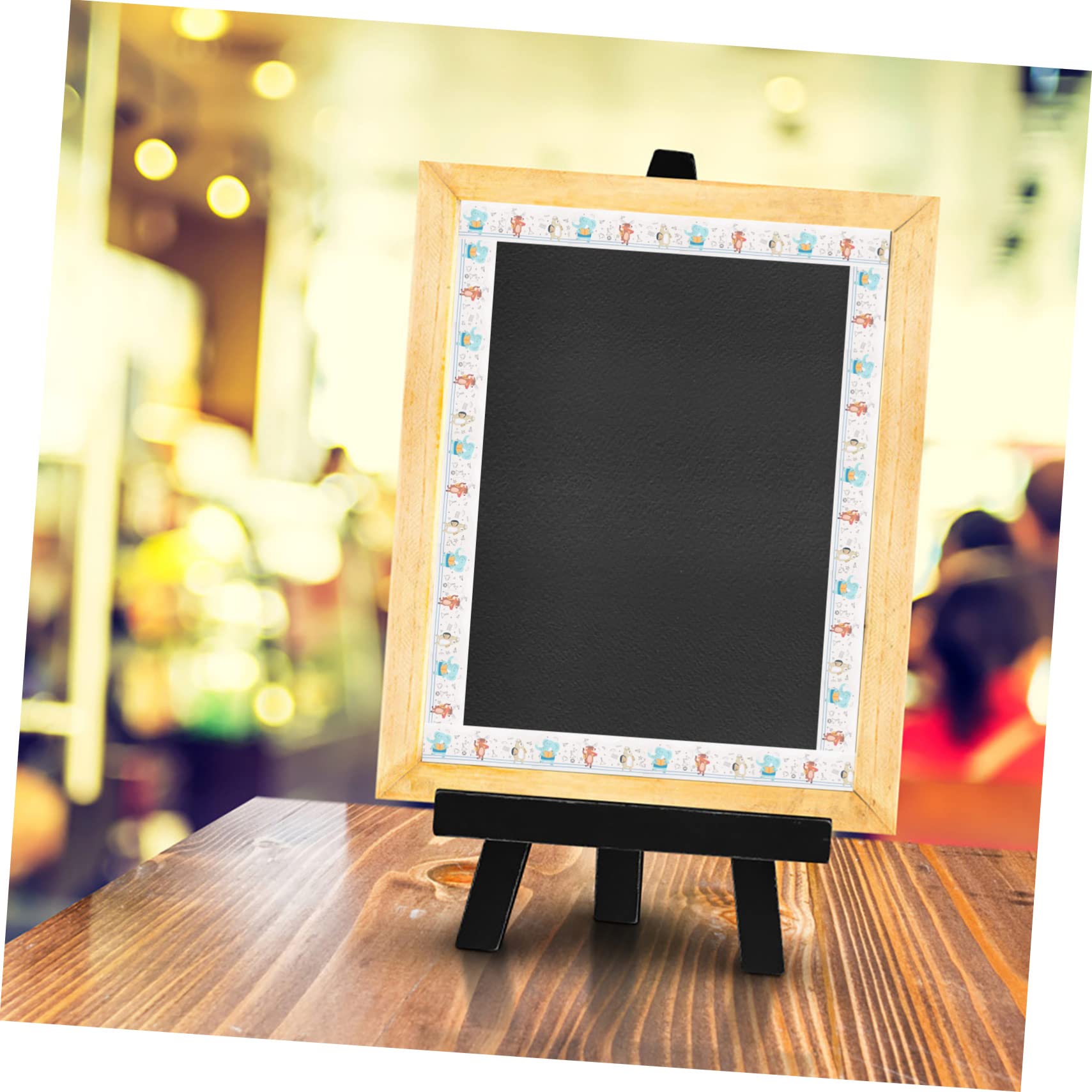 Lurrose 4rollen Schwarze Tafel Border Sticker Für Klassenzimmer Dekorative Wandaufkleber Für Schulanfang Kreative Wandgestaltung Und Lernumgebung Hochwertige Und Langlebige Dekoration