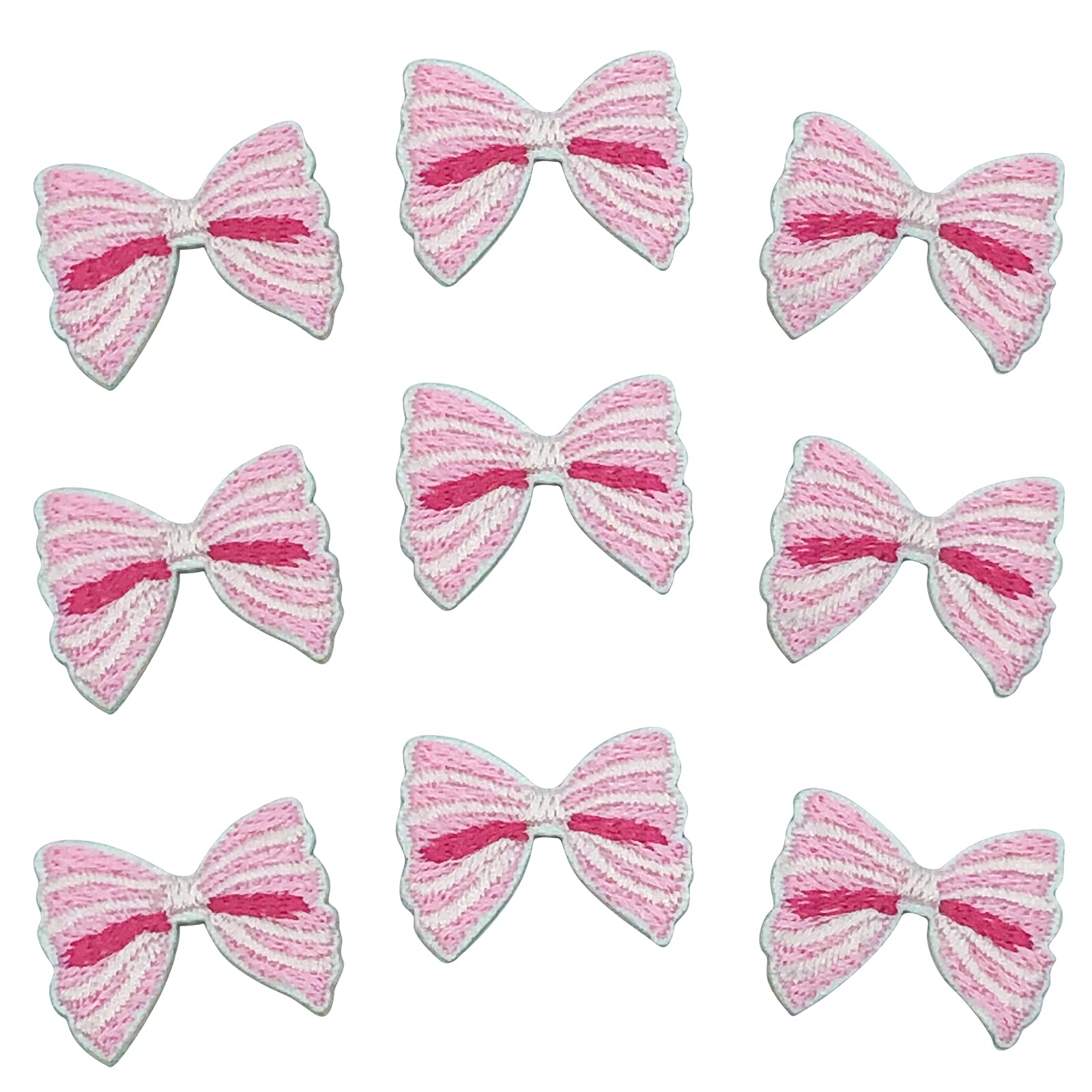 お名前ワッペン『フリルリボン』 ラブリーネーム【青】 お名前ワッペン  