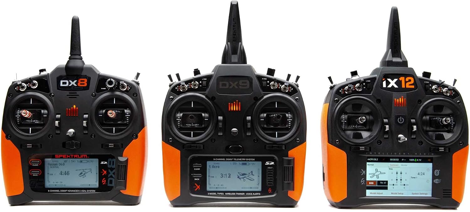 Spektrum Orange Grip Set with Tape for DX9, SPMA9608