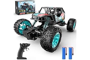 DE70 Power Craze RC Car: 60+ Minutes, 1:22 Scale