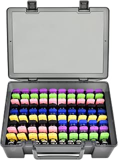 Flash Drive Case USB Memory Stick SD Card Storage Organizer- Holds 104pcs Thumb Drive Electronic Accessories Holder for Sandisk/for Samsung/for Inland/for PNY/for Netac (Gray)