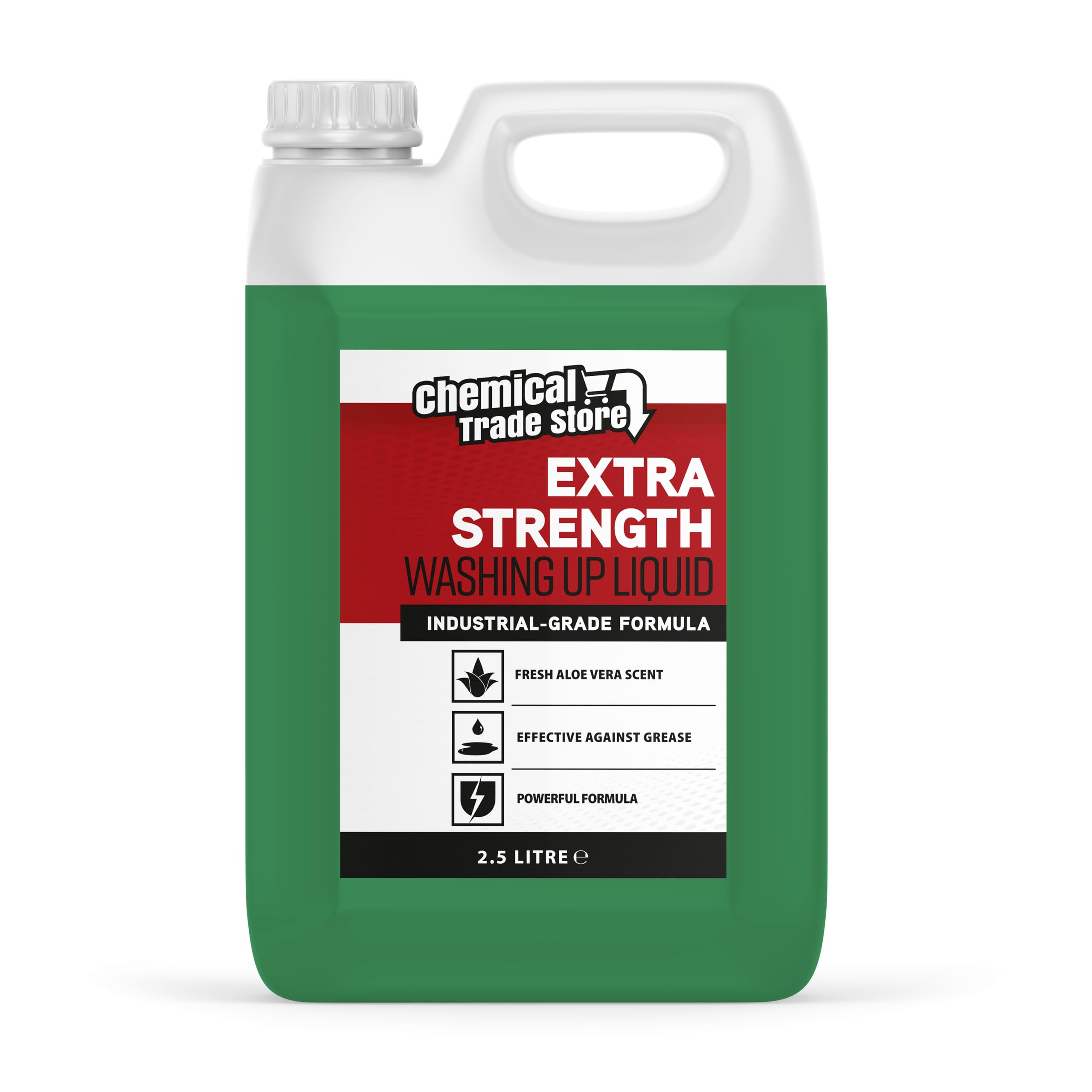 Chemical Trade Store - Concentrated Washing Up Liquid - Professional and Home Use - Aloevera - 2.5 Litre