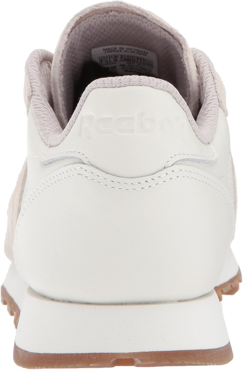 Reebok Women's Classic Leather Sneaker, Sand Stone/Chalk/Sour Mel, 8 M US