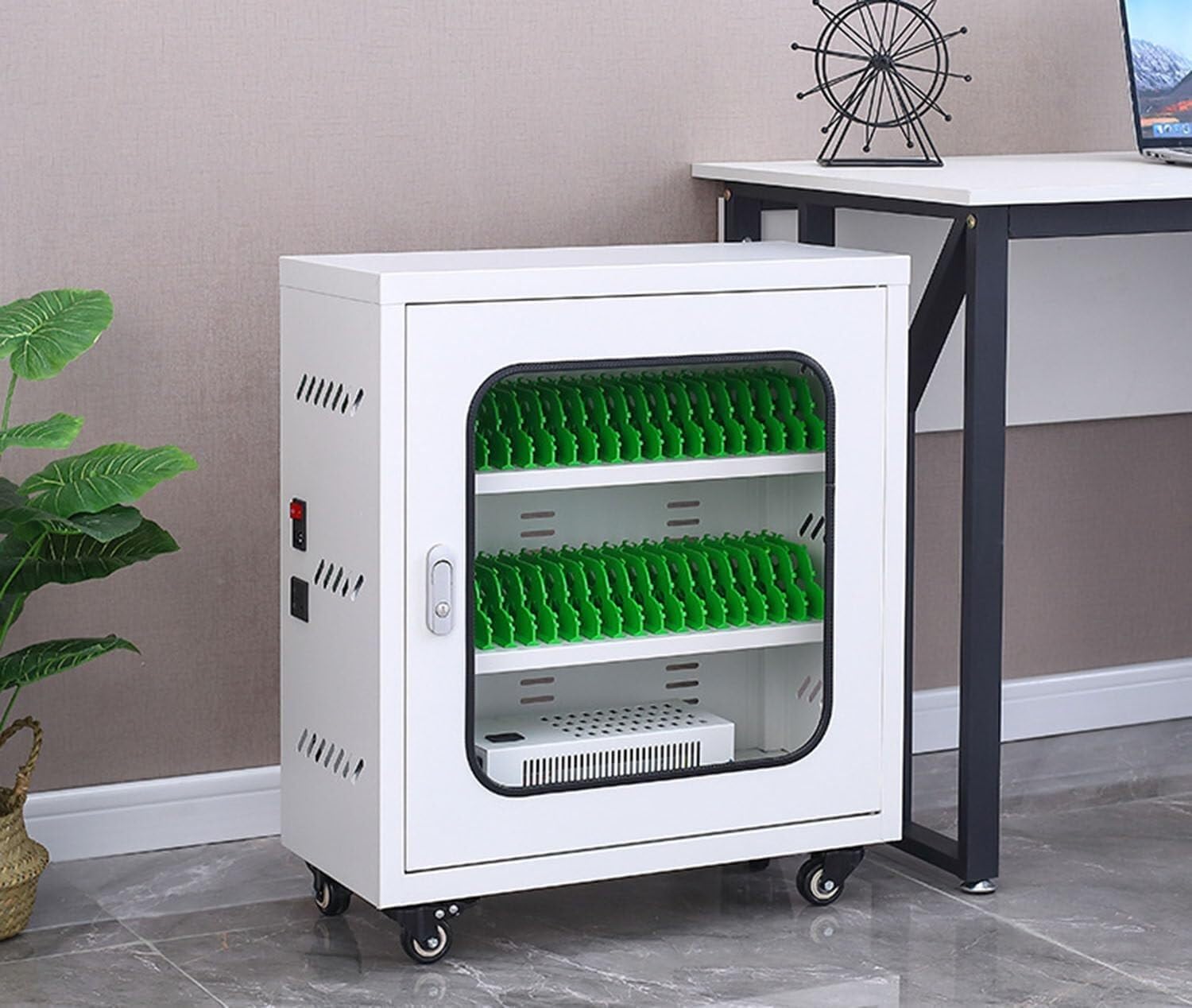 GTHTUHFD Multi-Device Charging Station For Secure Storage And Organization,40slots