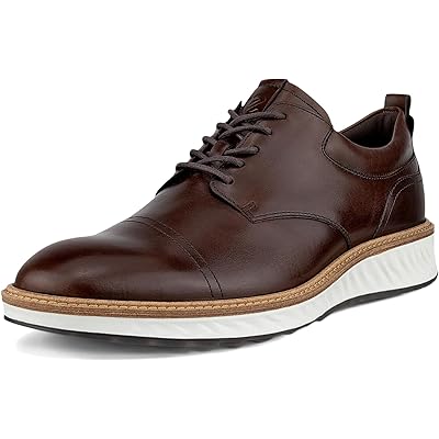 ECCO ST.1 Hybrid Cap Toe Oxford cocoa brown
