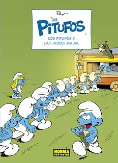 Los pitufos 36. Los pitufos y las judías malva