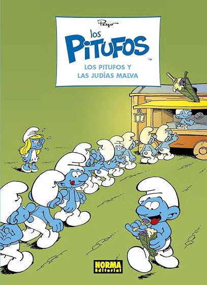 Los pitufos 36. Los pitufos y las judías malva