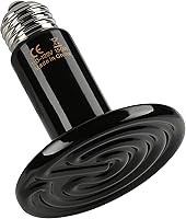 Vista 1 de HealSmart Bombilla de lámpara de calor para reptiles, emisor de calor de cerámica, 150 W, sin emisión de luz, calentador de cocina para mascotas