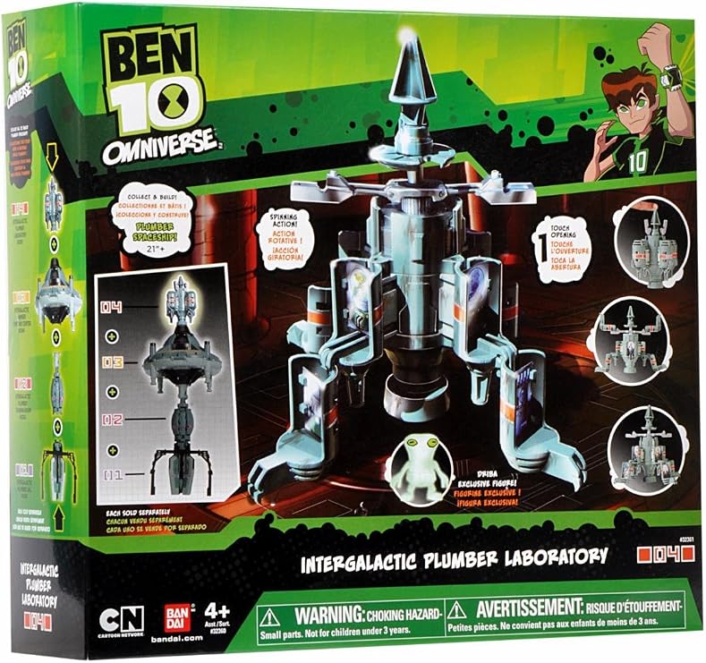 Ben 10 Intergalactic Plumber Laboratory (section 4)
