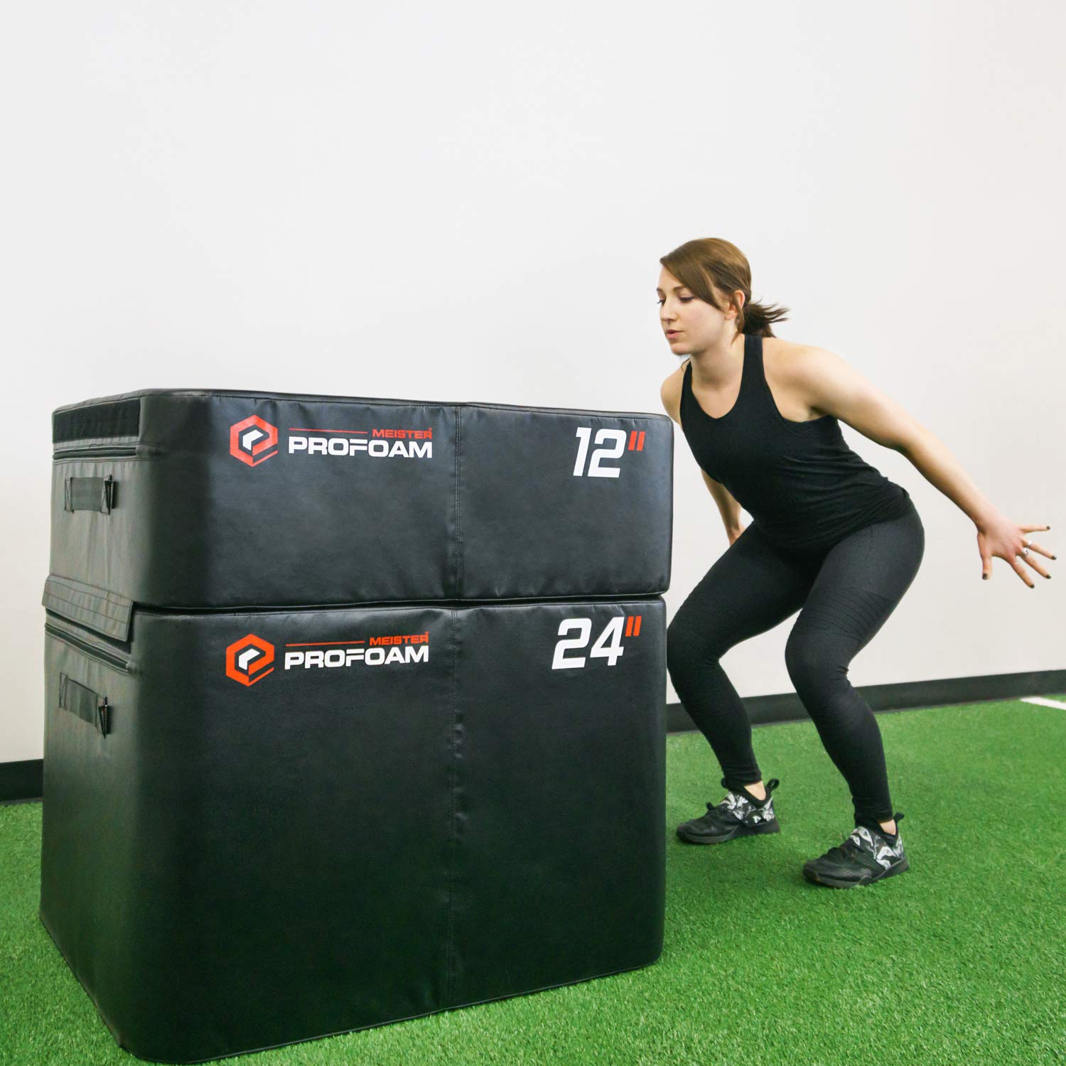 Meister PROFOAM Plyo Boxes Foam Plyometric Jump Boxes for