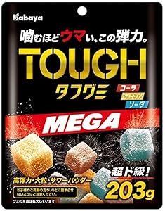 カバヤ タフグミMEGA 203g×6袋入