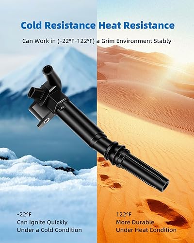 Vista 1372 de ECCPP Bobinas de encendido portátiles de repuesto para automóvil compatibles con Infiniti I30/para Nissan Maxima 3.0L V6 2000-2001 Reemplazo