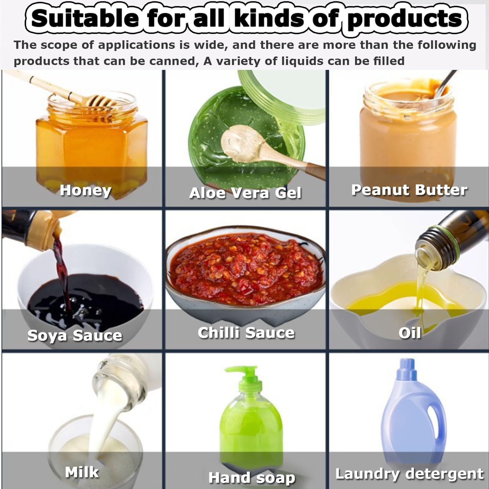 TREEYX Pneumatic Piston Filler Semi-Automatic Paste Dispenser - Manual Liquid Filling Machine for Oil Cream Lotion Honey - — view 2