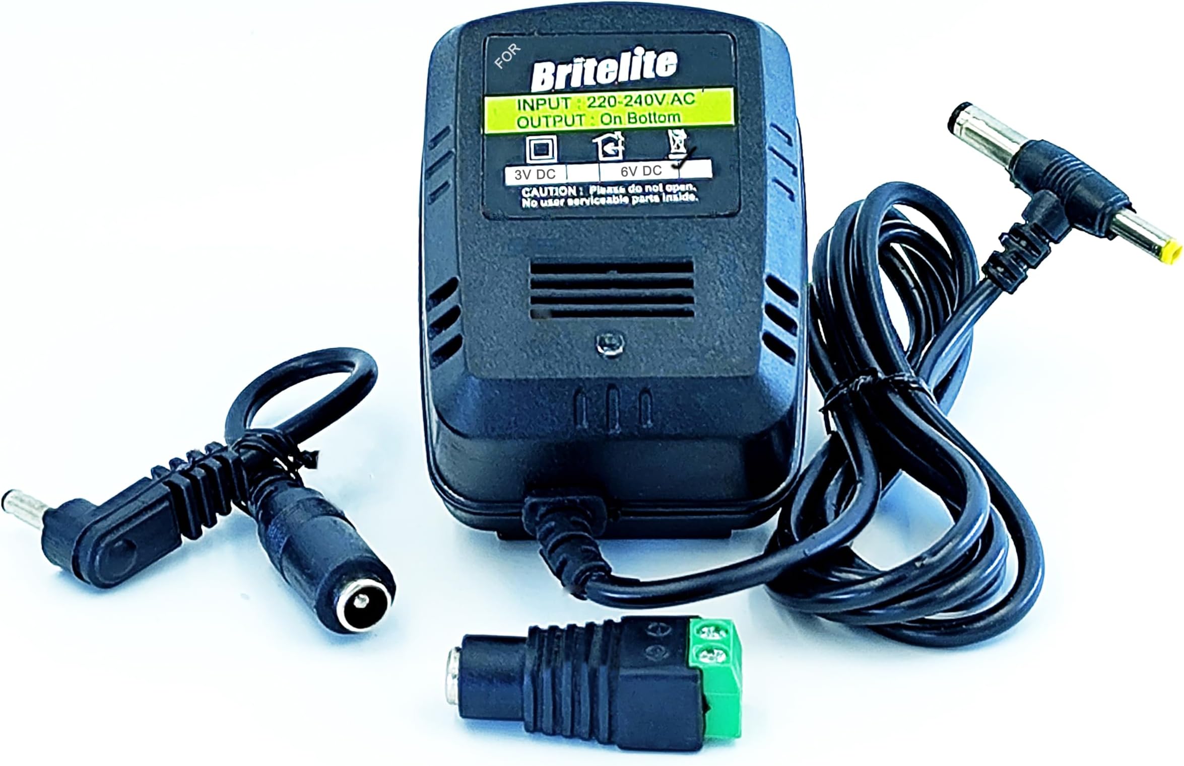 Mobiltech 6v DC Adapter Blood Pressure Monitor Power Supply Charger 6V AC/DC 0.500 Mamp Campatible for BP Machine Torch Light Toys Radio Britelite Small Electronics Items [1.2 Mtr ]