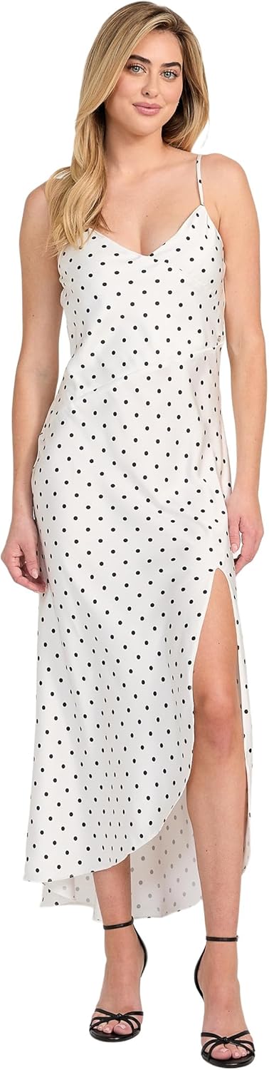 GUESS womens Sleeveless Cemona Slip Dress