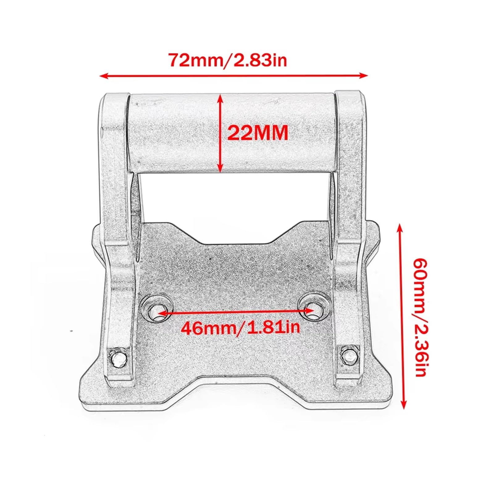 supporto navigazione moto Per CFMoto 450 MT 2024-2025 Barra GPS Supporto Per Cellulare Nero Anteriore Per Moto Smartphone