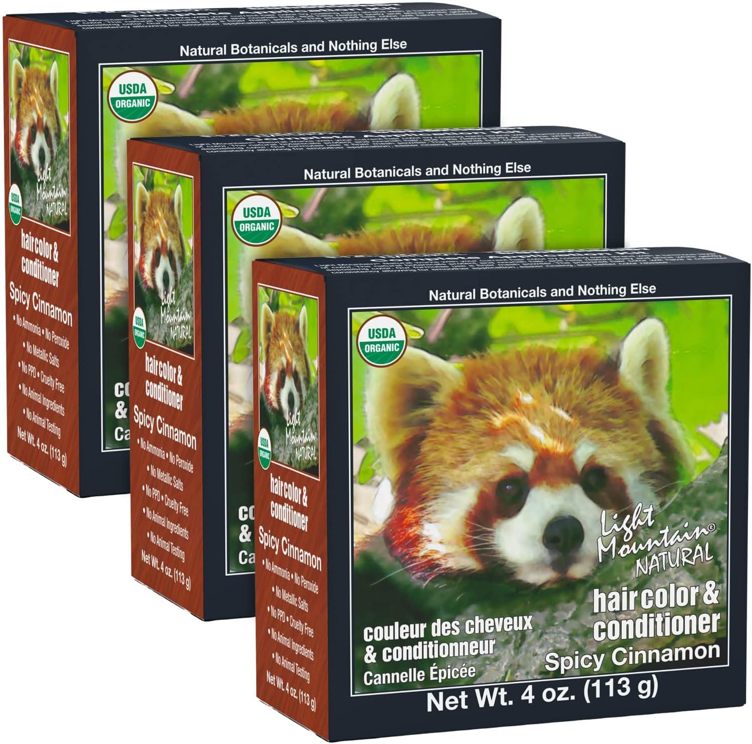 Light Mountain Henna Hair Color & Conditioner, Color the