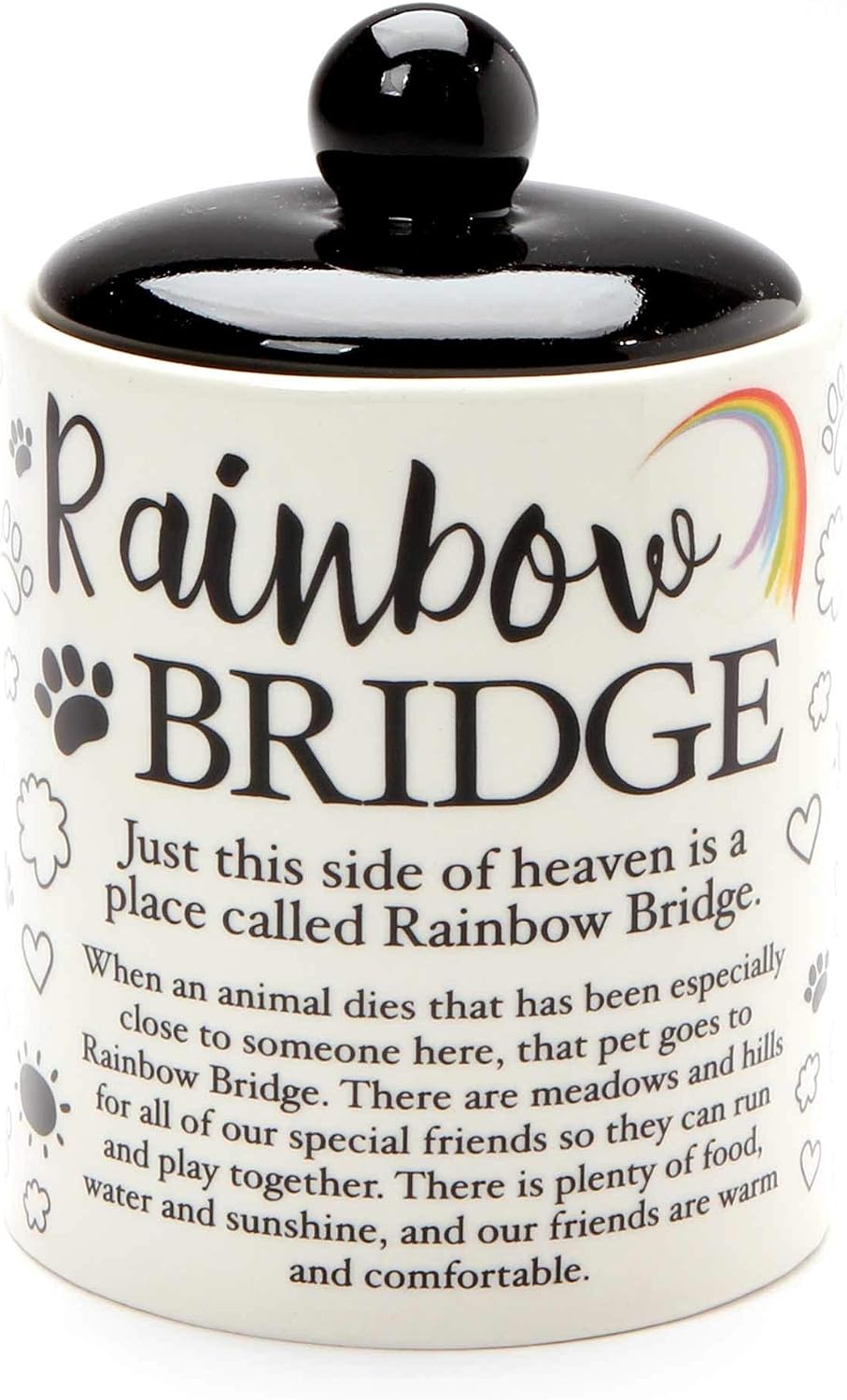 Enesco 6001233 Pet Urn, 4.5 Inches, Multicolor