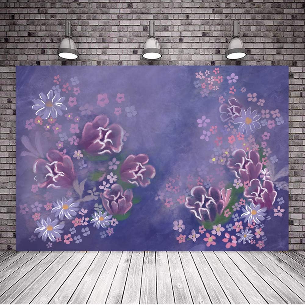 Buy Avezano 7x5ft Colorful Fantasy Background Purple Painting Flower Backdrop For Photography Baby Shower Maternity Shoots Newborn Wedding Bridal Shower Photo Studio Background Online In Usa B08mlgkxkh