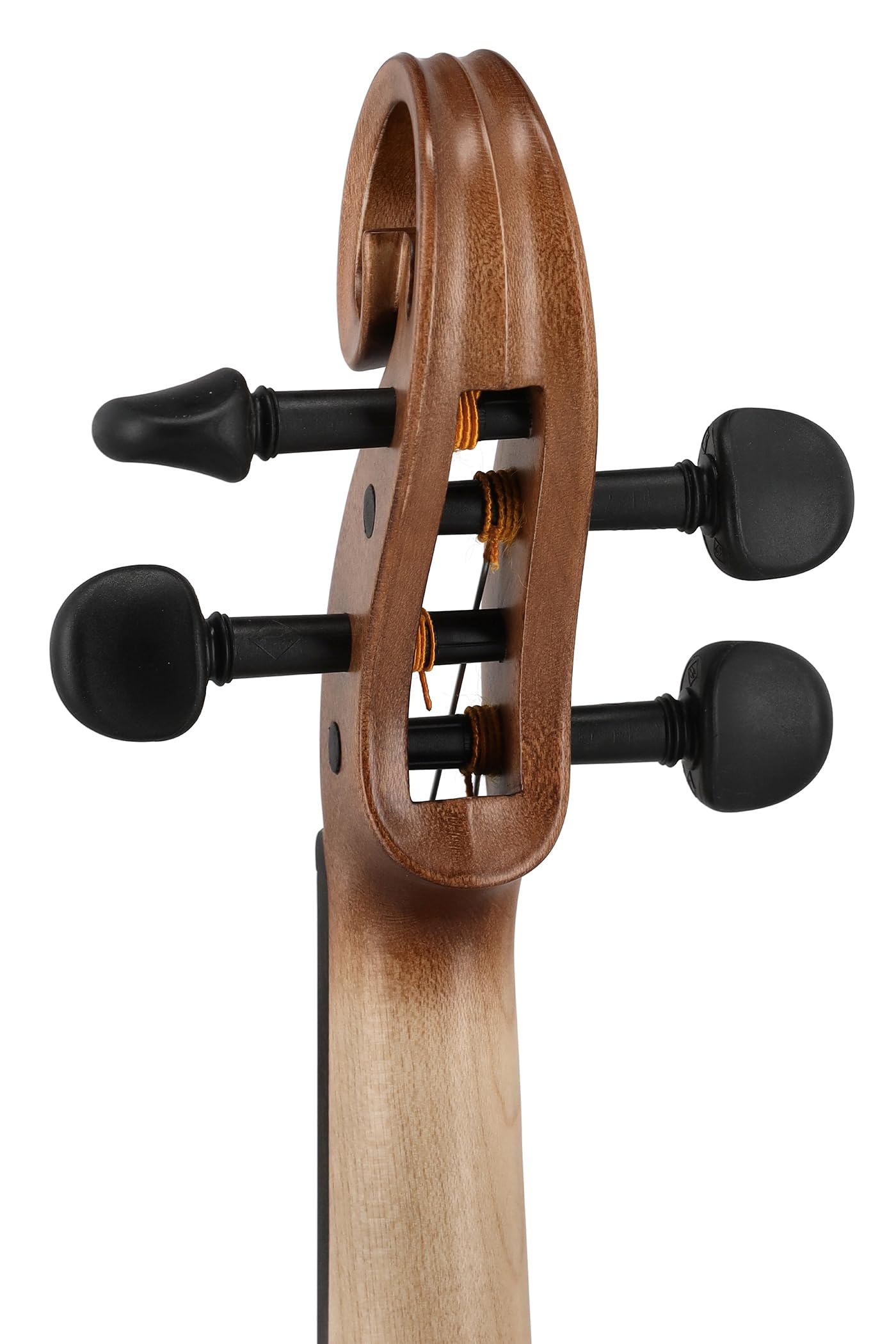 Violino elettrico GEWA, violino elettronico, Novita 3.0 3.0 oro-marrone con adattatore per poggiaspalla, 4 corde