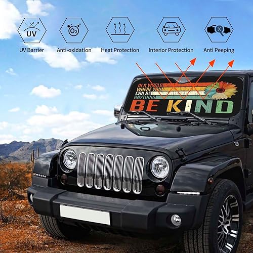 Miniatura 10 de Parasol para parabrisas de la bandera mexicana de México, Estados Unidos, protector frontal plegable para automóvil, bloquea los rayos UV, mantiene