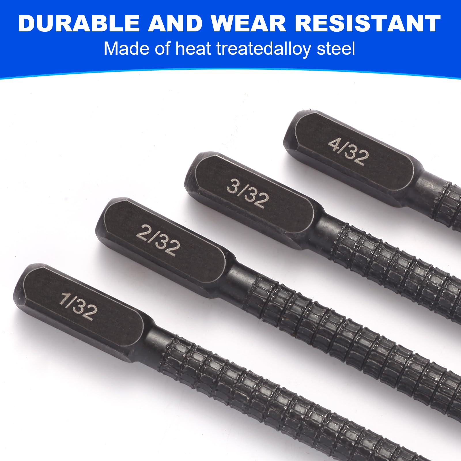 4-Piece Center Punch Set - Hardened Steel -7