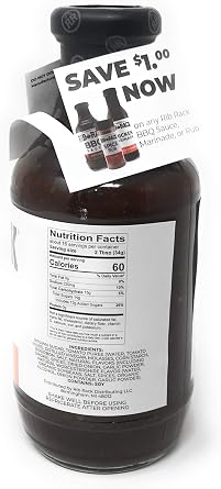 Rib Rack BBQ Sauce Bourbon 538Gr