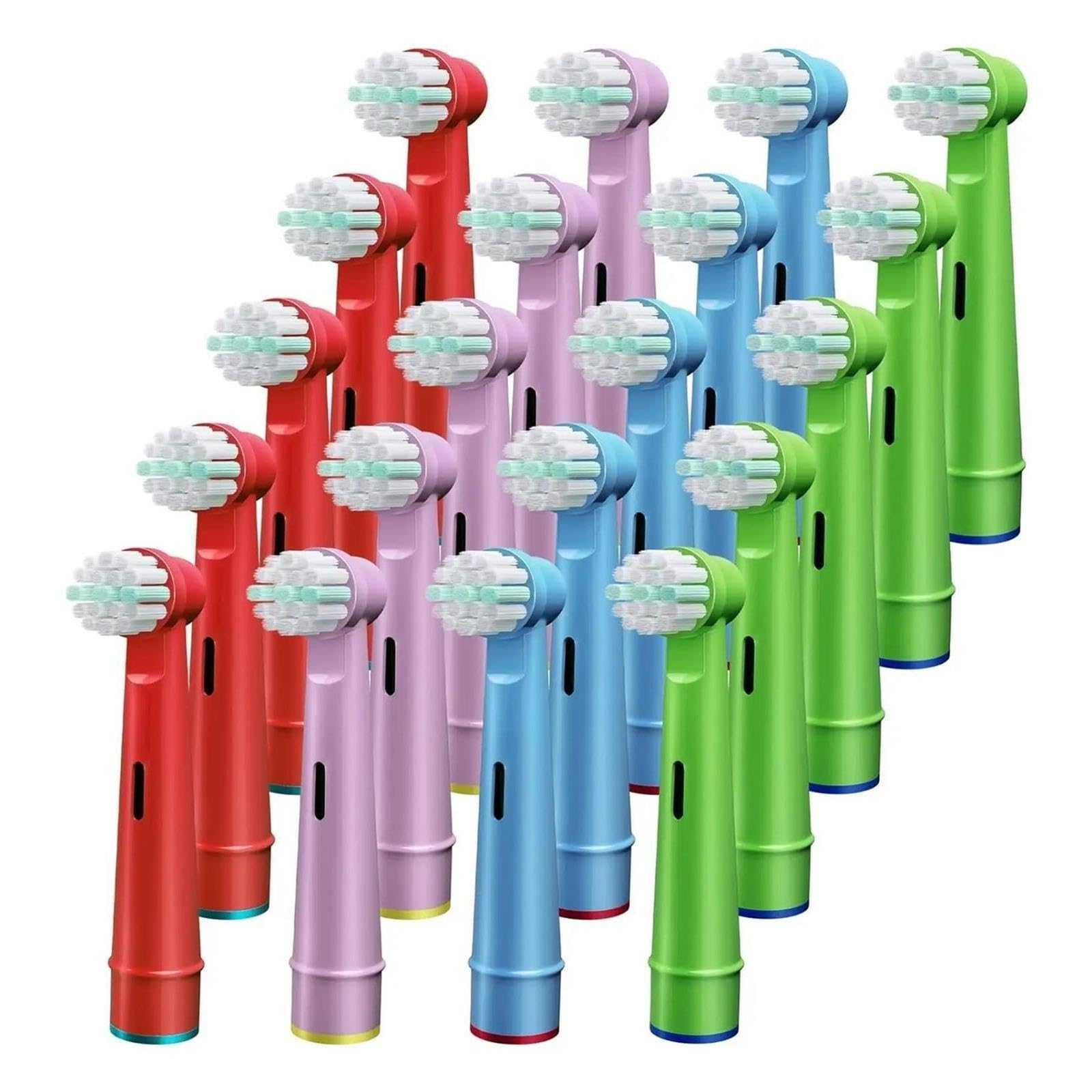 Testine di ricambio for spazzolino elettrico, setole morbide
