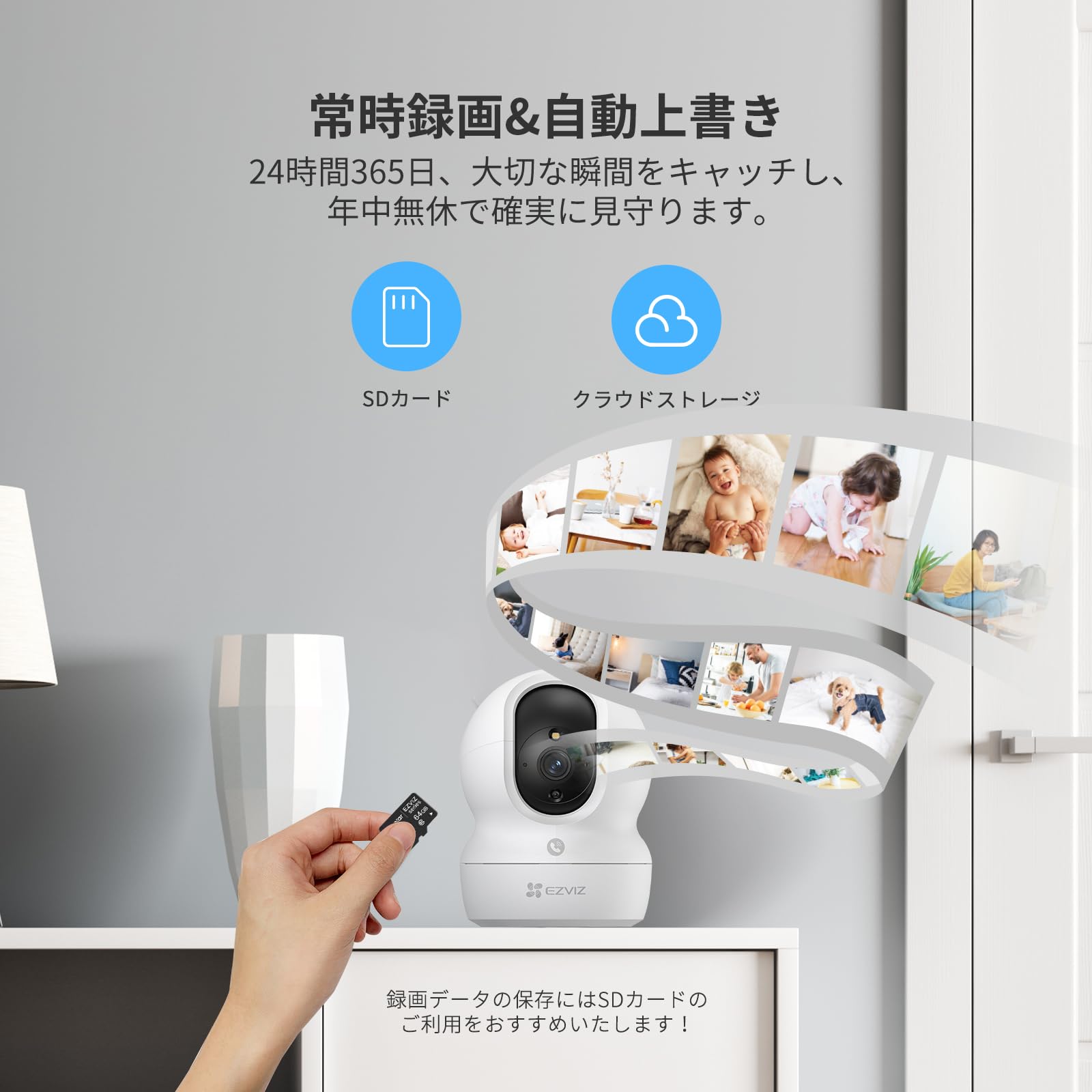 Solar Smart Camera +64G SDカード Solar Smart Camera +64G SD