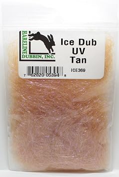 Hareline Ice Dub- UV Tan