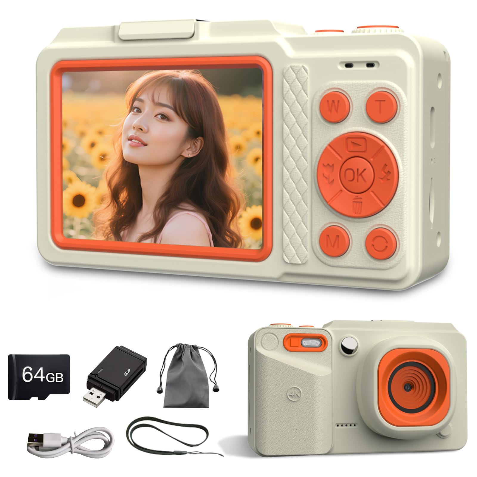 Amazon.co.jp: デジタルカメラ 7200万画素 デジカメ 4K 2.8インチ