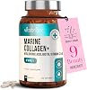 Marine Collagen Supplements for Women 2331mg Complex | 120 Hydrolyzed Marine Collagen Capsules with Hyaluronic Acid | Skin Supplements for Women | Vitabright