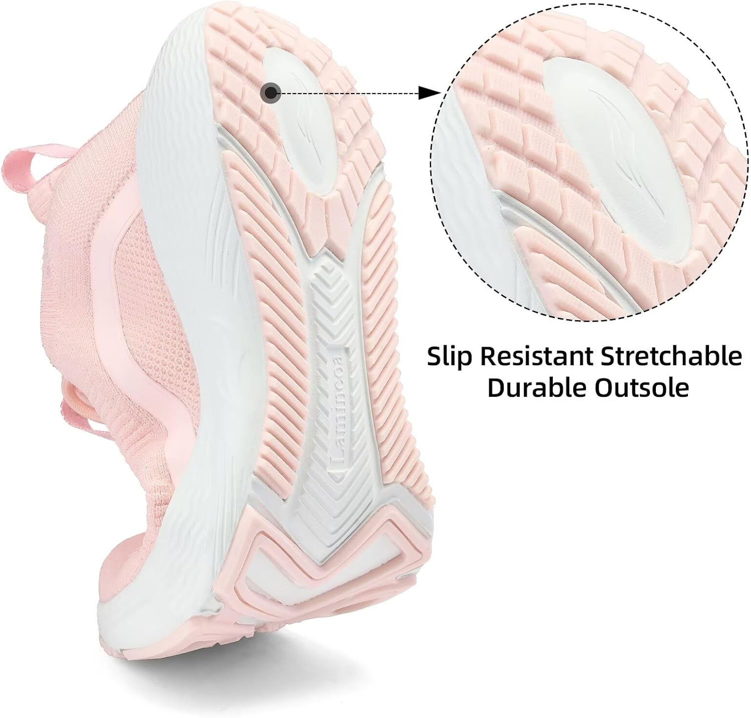 Lamincoa Women's Running Sneakers Slip on Tennis Sneaker Lightweight Walking Shoes Casual Athletic Sneakers for Outdoor Gym Sports Workout - Image 7