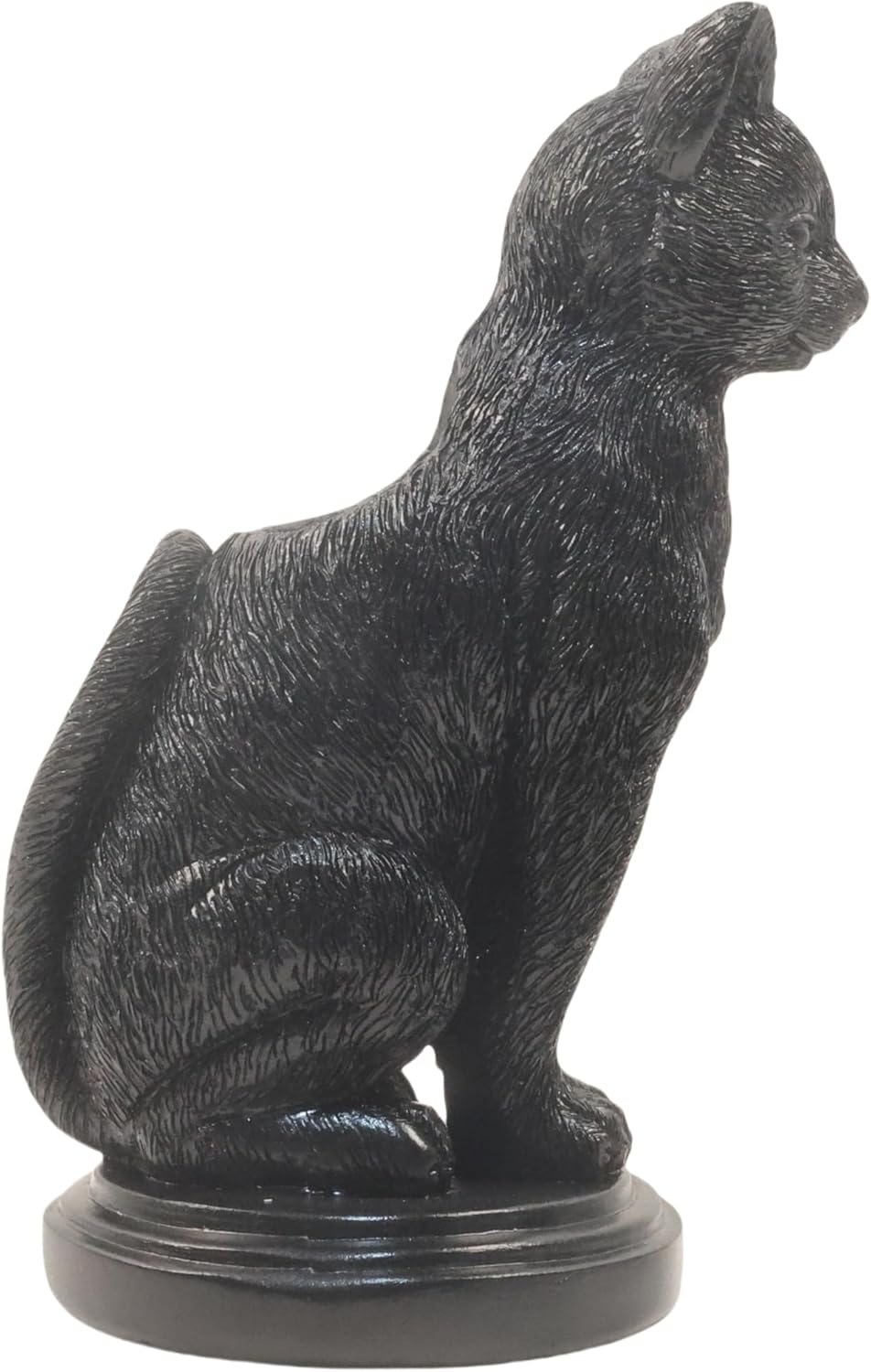 Gothic Black Cat Candle Holder Statue,Resin Cat Candlestick Holder,Halloween Gothic Tabletop Decor for Home,Dining Table & Party,Witchy Cat Figurine Gift (cat) - Image 8